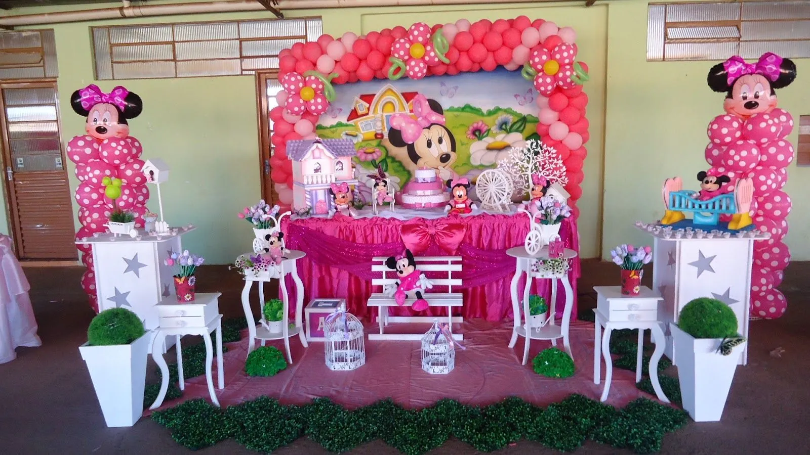 L.C. Festas Infantis: Festa de aniversário - Minie Baby