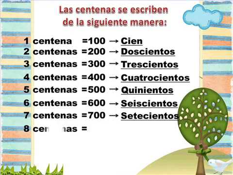 Leamos y escribamos números hasta 999 (2º grado) - YouTube