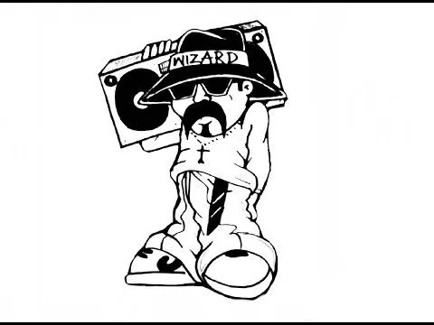 Learn to Draw a Cholo con su BoomBox - Payaso - (No Tears On My ... Learn to Draw a Cholo con su BoomBox - Payaso - (No Tears On My ...