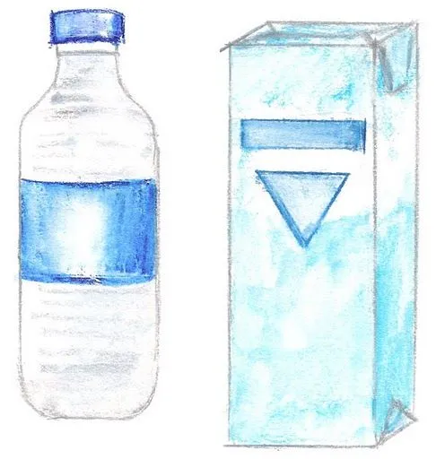 Dibujos botellas leche para imprimir-Imagenes y dibujos para imprimir