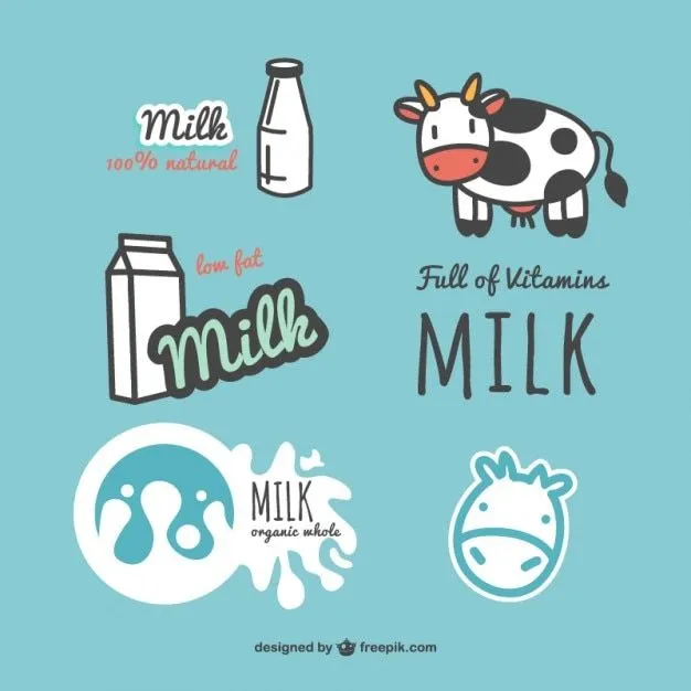 Leche De Vaca | Fotos y Vectores gratis