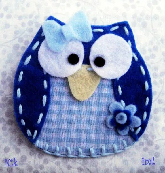 Buhos de fieltro y tela | Fieltro | Pinterest Buhos de fieltro y tela | Fieltro | Pinterest