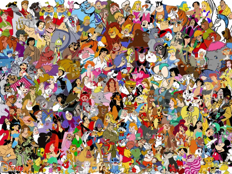 Caras de los personajes de Disney - Imagui