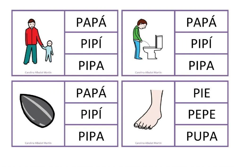 Lectura de palabras: Palabras con P worksheet | Live Worksheets Lectura de palabras: Palabras con P worksheet | Live Worksheets