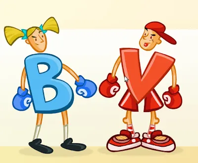 LEER, ESCRIBIR Y PINTAR AUMENTAN LA FELICIDAD: Palabras con B o V