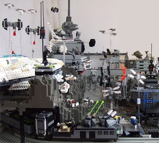 LEGO Star Wars Diorama Blows My Mind