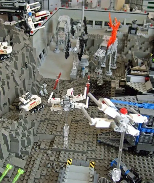 LEGO Star Wars Diorama Blows My Mind