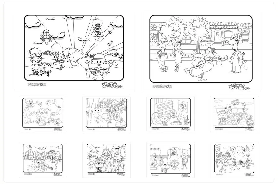 LEJO, CERCA PARA COLOREAR Colouring Pages (page 2)