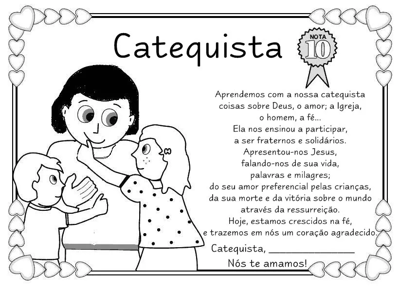Lembranças para o Dia do Catequista – Semeando Catequese Lembranças para o Dia do Catequista – Semeando Catequese