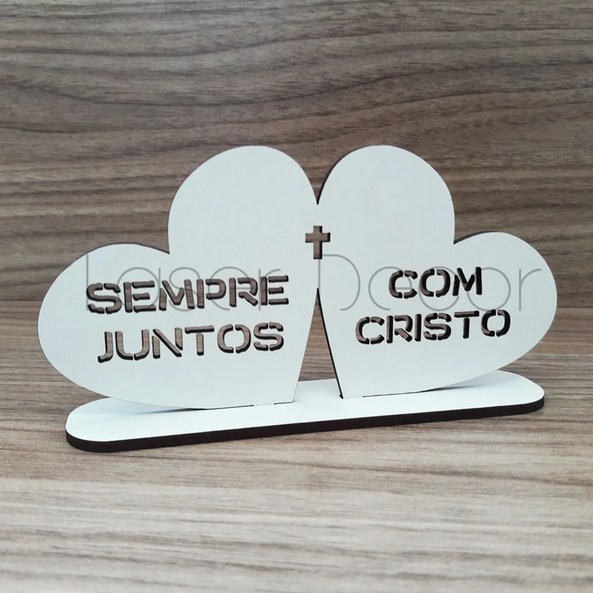 Lembrancinha Encontro de Casais Ecc Mod.4 mdf Branco | Elo7 Lembrancinha Encontro de Casais Ecc Mod.4 mdf Branco | Elo7