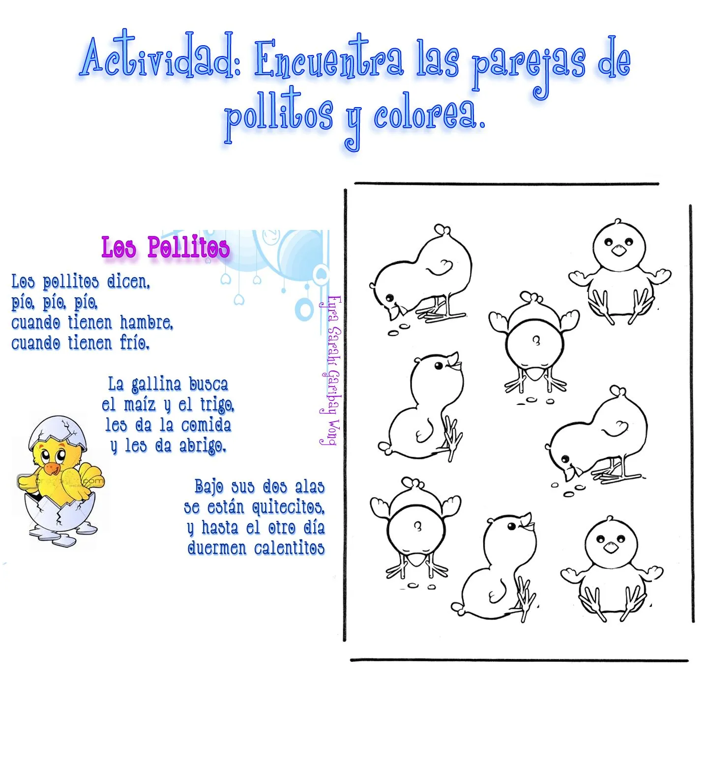 El Lenguaje de los Niños: Canciones para Preescolar con dibujos.