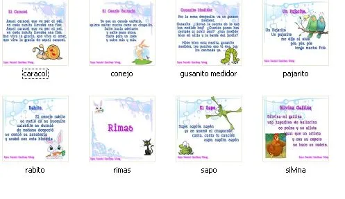 El Lenguaje de los Niños: Rimas para Preescolar con dibujos. El Lenguaje de los Niños: Rimas para Preescolar con dibujos.