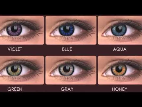 Lentes de Contacto de Colores - YouTube