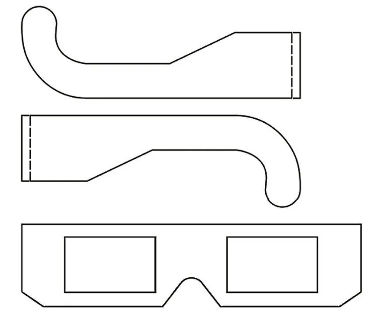 Como hacer lentes o gafas 3D ~ Solountip.com