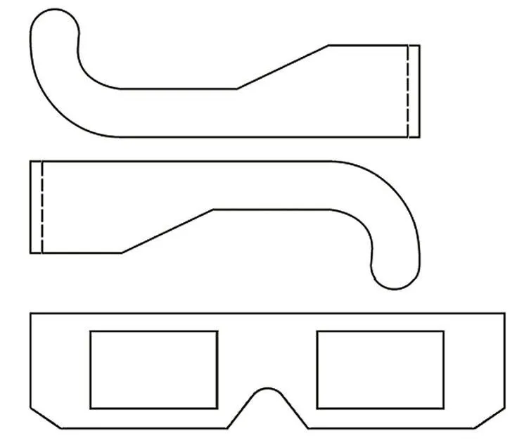 Como hacer lentes o gafas 3D ~ Solountip.com Como hacer lentes o gafas 3D ~ Solountip.com
