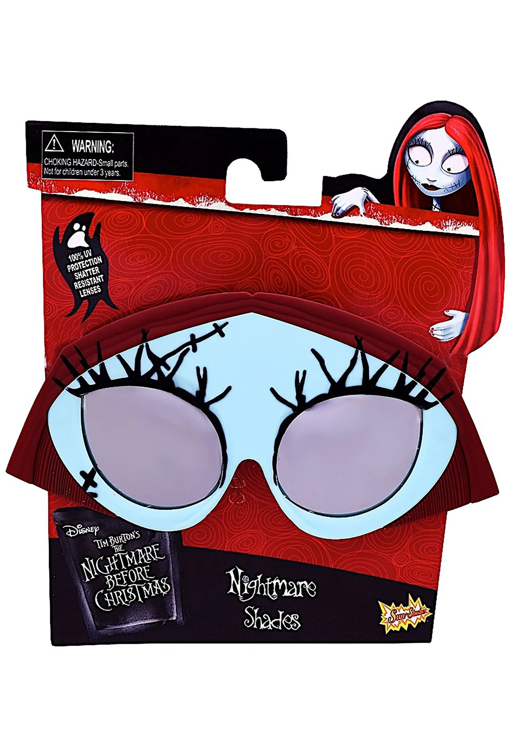 Lentes de sol de Sally de El extraño mundo de Jack Lentes de sol de Sally de El extraño mundo de Jack