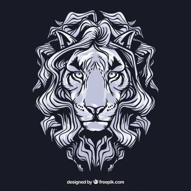 Leon blanco cara clip art | Descargar Vectores gratis Leon blanco cara clip art | Descargar Vectores gratis