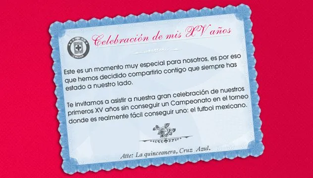 León, el chambelán en los XV años del Cruz Azul | Ximinia