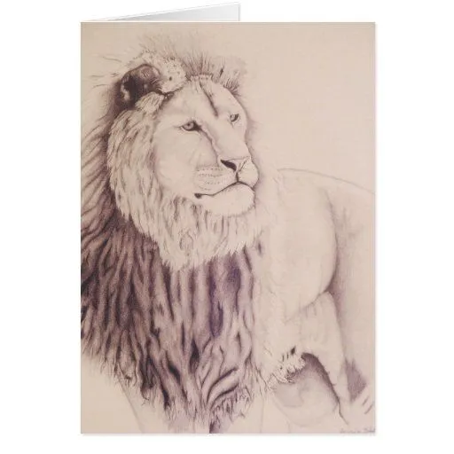 El león de Judah - dibuje a lápiz en el papel Var Tarjeta | Zazzle El león de Judah - dibuje a lápiz en el papel Var Tarjeta | Zazzle
