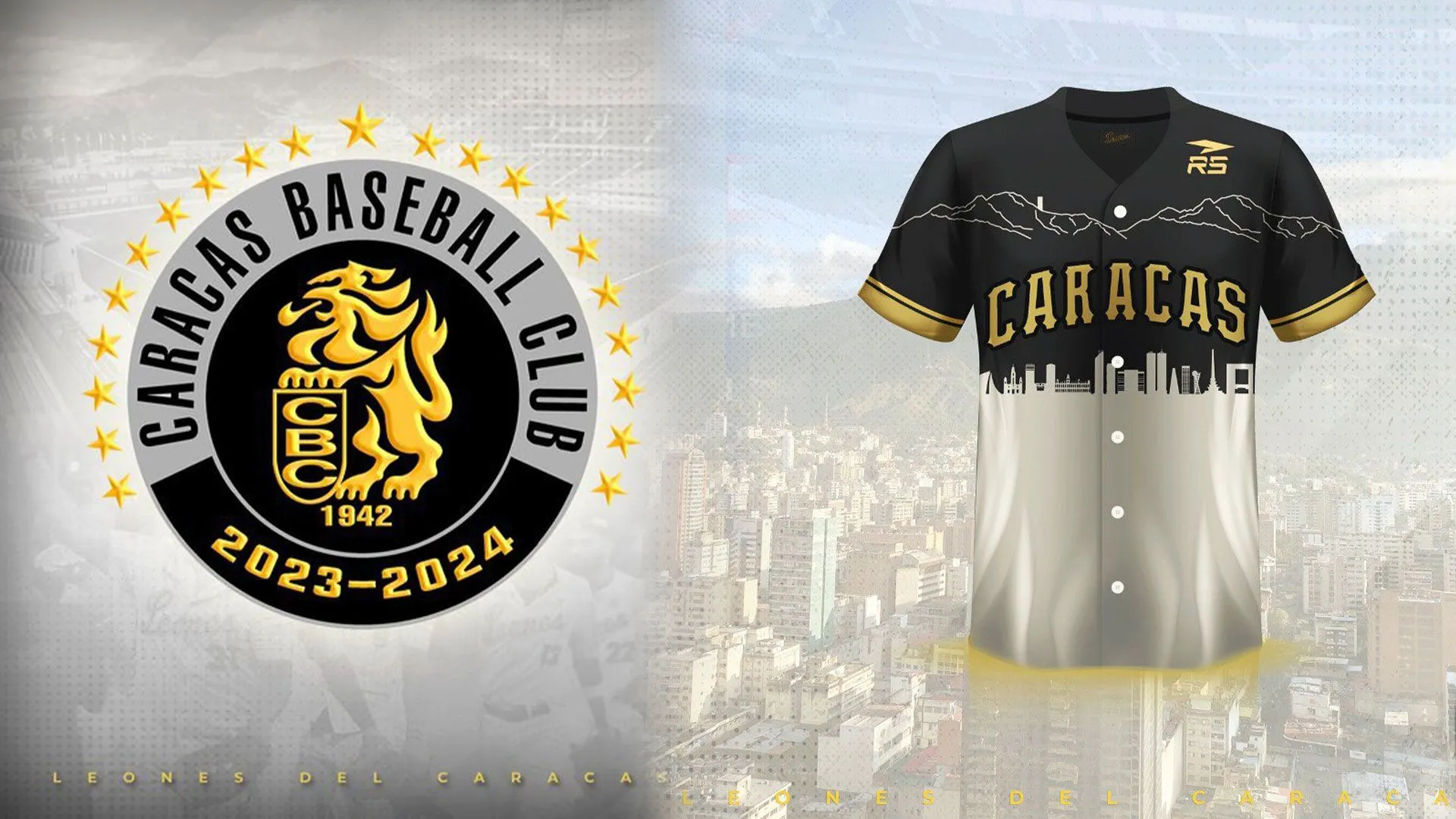 Leones del Caracas: nuevo logo y uniforme para temporada 2023-2024 Leones del Caracas: nuevo logo y uniforme para temporada 2023-2024