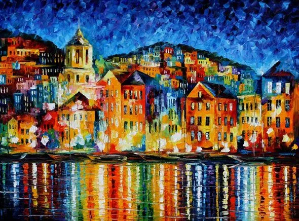 LEONID AFREMOV: Alegria de colores y emociones del alma | KEVIN ...