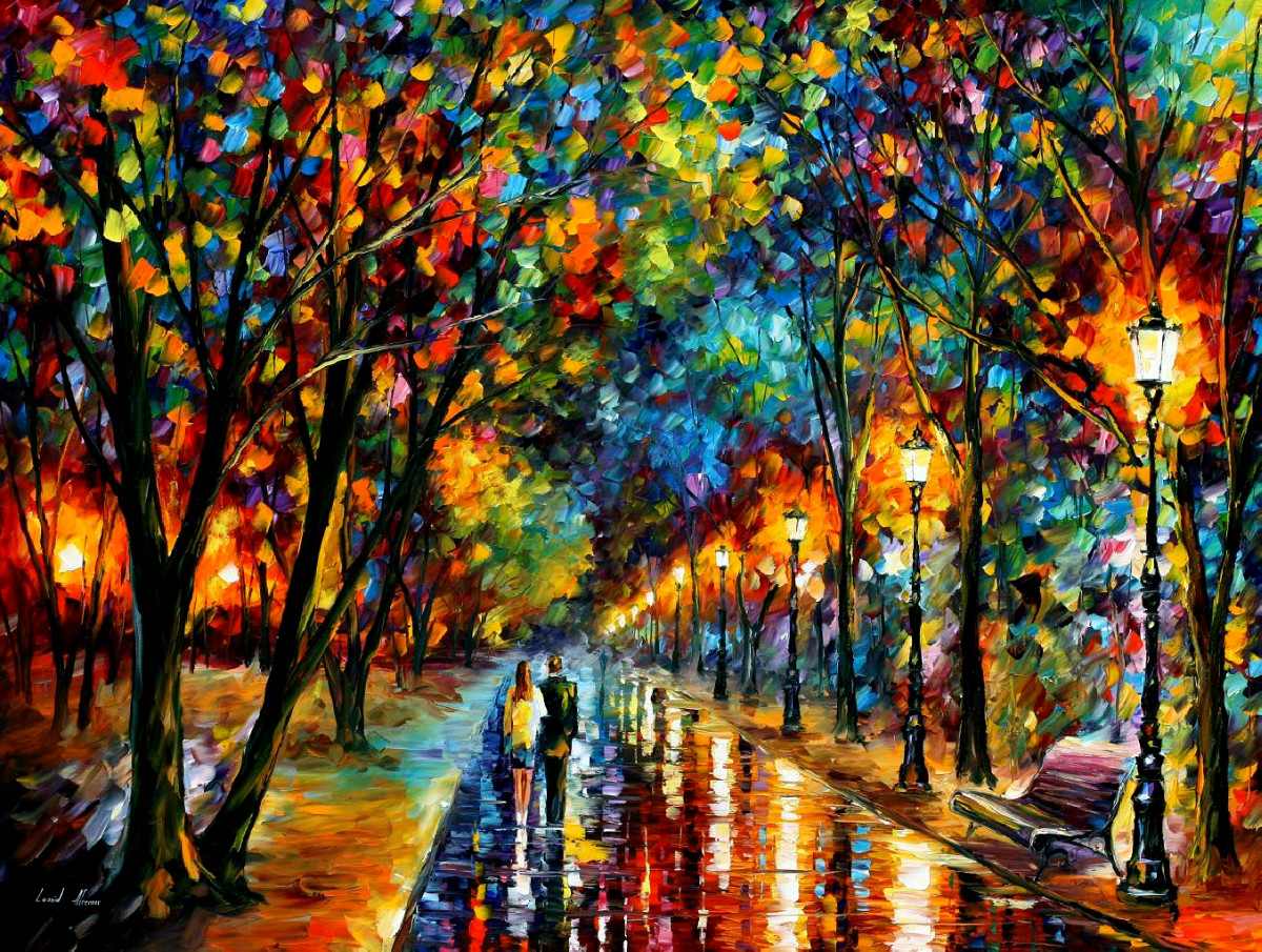 Leonid Afremov y su colorido arte | LA DIMENSIÓN ARGENTINA