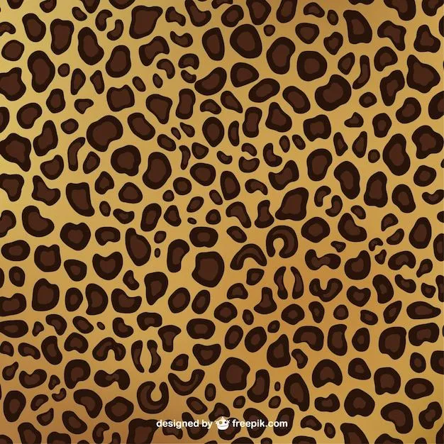 Leopard Print Pattern Vector | Free Download Leopard Print Pattern Vector | Free Download