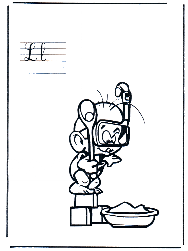 Dibujos.org / Diversos / Alfabeto / Letra L Dibujos.org / Diversos / Alfabeto / Letra L