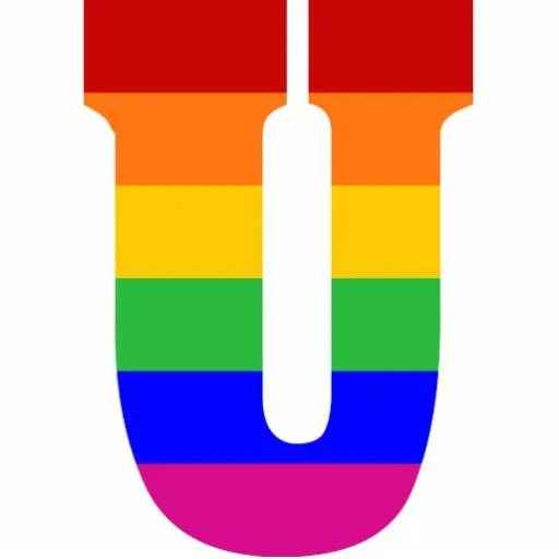 Letra U del arco iris Adorno Fotoescultura | Zazzle Letra U del arco iris Adorno Fotoescultura | Zazzle