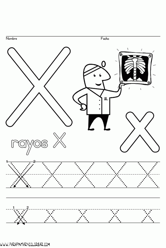 letra x para colorear Colouring Pages (page 2) letra x para colorear Colouring Pages (page 2)