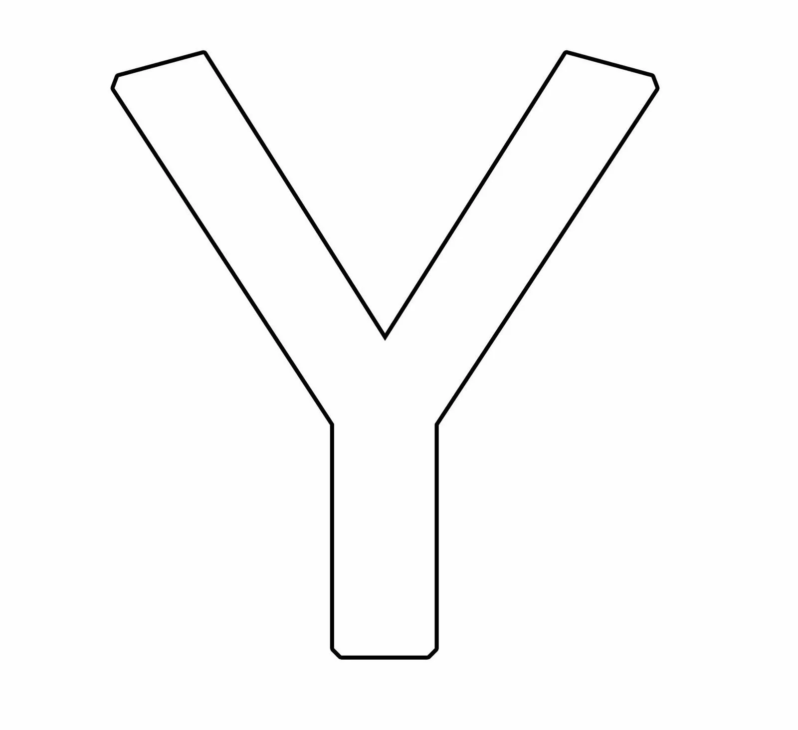 Informatika: Letras para colorear