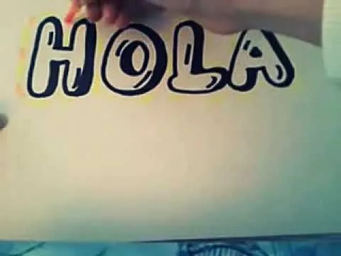 Como hacer letra doble - YouTube Como hacer letra doble - YouTube