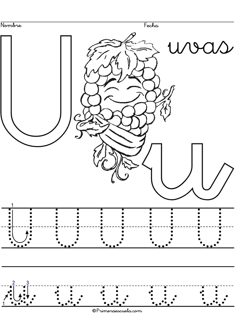 La letra U | u ~ La Eduteca