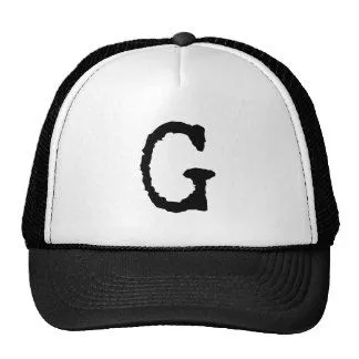 Letra G Gorras y Hats Letra G gorras de moda Letra G Gorras y Hats Letra G gorras de moda