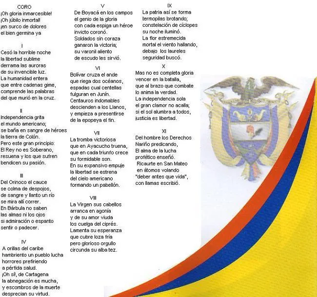 Letra himno estado miranda - Imagui