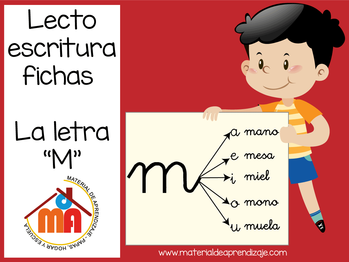 La letra M: Lecto-escritura - Material de Aprendizaje La letra M: Lecto-escritura - Material de Aprendizaje