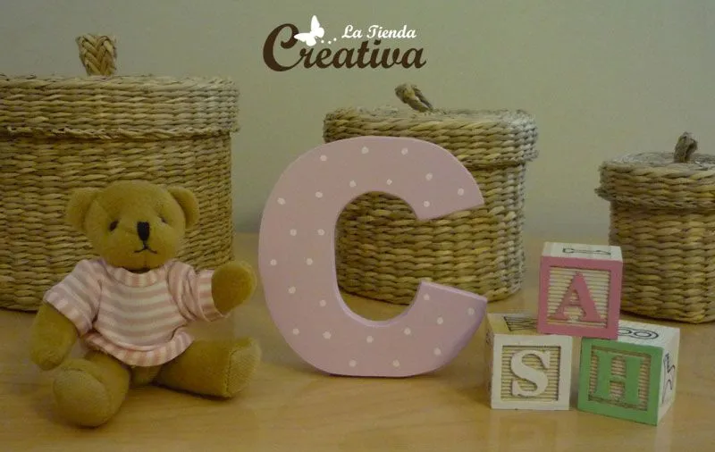 Letra de madera infantil - La Tienda Creativa - Letras para ... Letra de madera infantil - La Tienda Creativa - Letras para ...