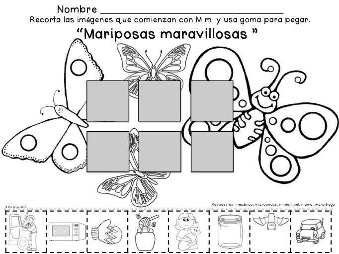 Letra Mm (ma, me, mi, mo, mu) BUNDLE