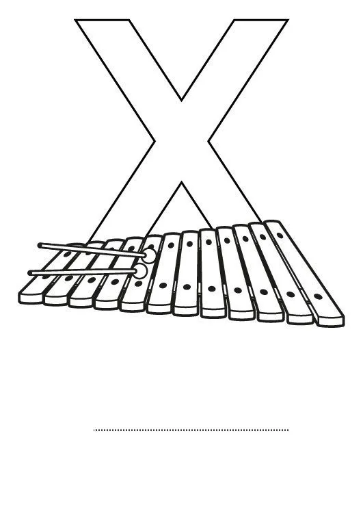 19954-4-letra-x-dibujo-para- ...