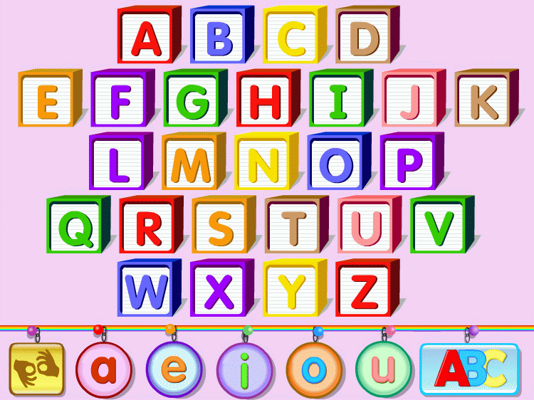 Abecedario completo animado - Imagui