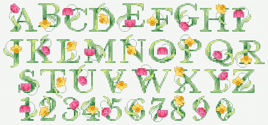 Letras del abecedario decoradas con flores - Imagui Letras del abecedario decoradas con flores - Imagui