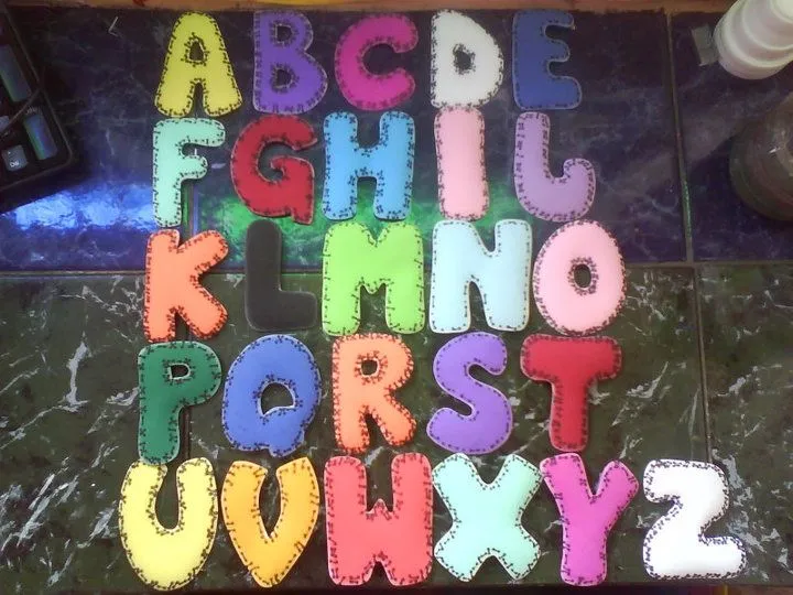Molde de letras infantiles abecedario - Imagui Molde de letras infantiles abecedario - Imagui