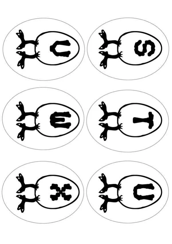 letras del abecedario huevo: S T U V W X - Letras del abecedario para ... letras del abecedario huevo: S T U V W X - Letras del abecedario para ...