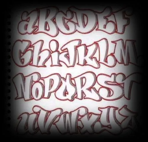 Abecedario de letras raras - Imagui