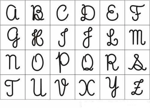 Letras del abecedario en mayuscula manuscrita - Imagui Letras del abecedario en mayuscula manuscrita - Imagui