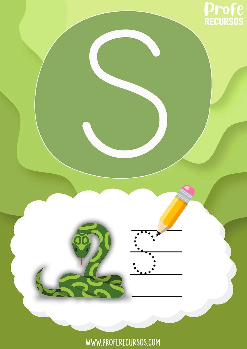 Letras del Abecedario (Mayúsculas) -