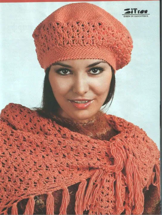 Letras e Artes da Lalá: Boina e xale em crochê (sem receitas) Letras e Artes da Lalá: Boina e xale em crochê (sem receitas)