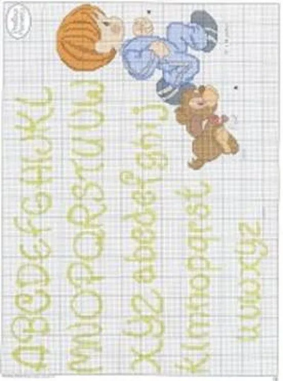 Letras para baberos | Aprender manualidades es facilisimo.com ... Letras para baberos | Aprender manualidades es facilisimo.com ...