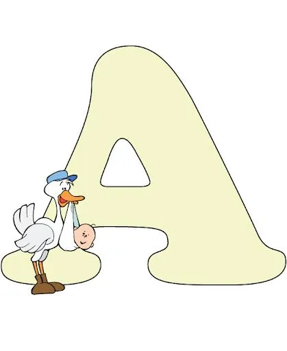 Letras de baby shower con faomi - Imagui