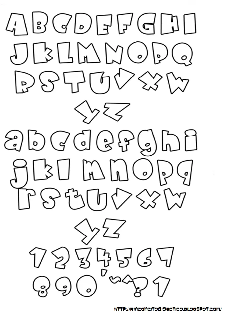 Letras bonitas para adornar - Imagui